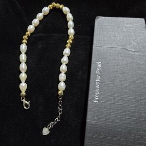 Sterling Silver Fresh Water Pearl Bracelet